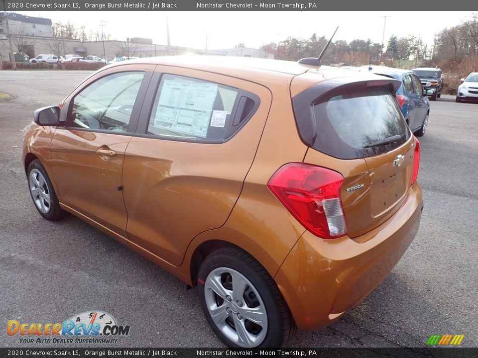 2020 Chevrolet Spark LS Orange Burst Metallic / Jet Black Photo #3
