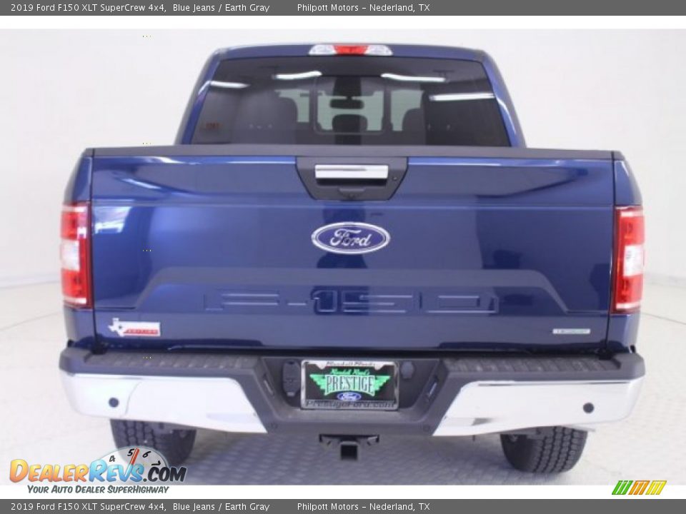 2019 Ford F150 XLT SuperCrew 4x4 Blue Jeans / Earth Gray Photo #6