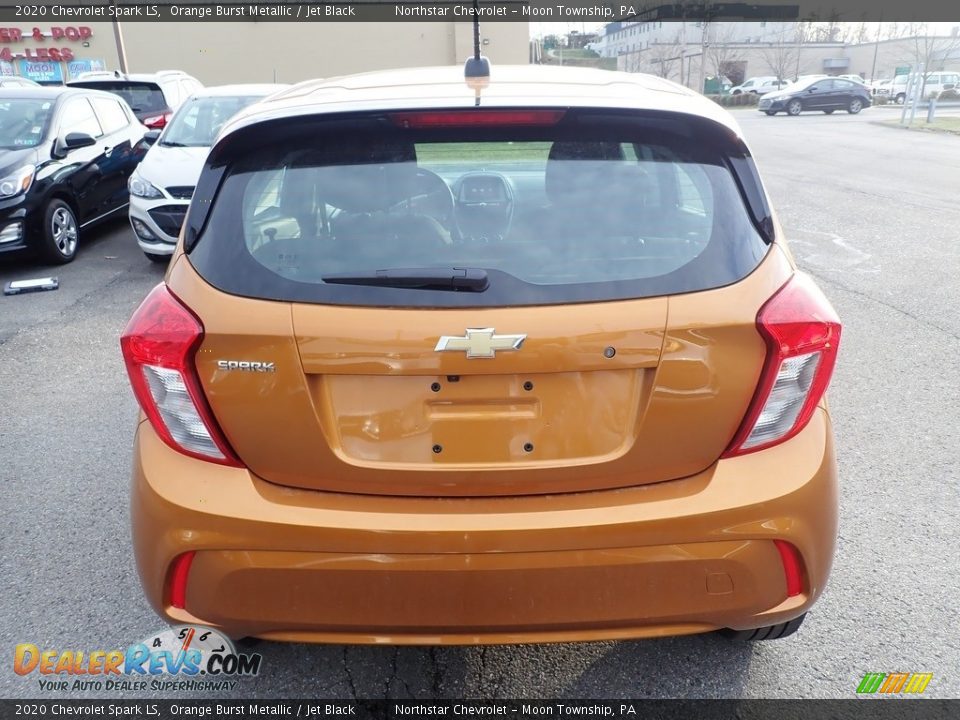 2020 Chevrolet Spark LS Orange Burst Metallic / Jet Black Photo #4