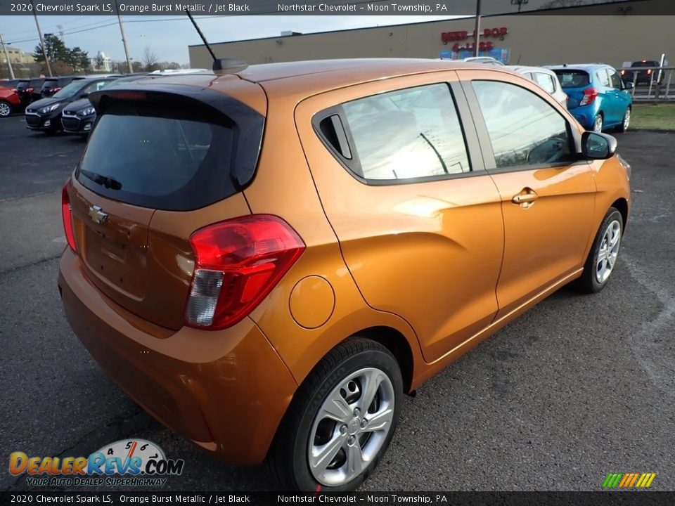 2020 Chevrolet Spark LS Orange Burst Metallic / Jet Black Photo #5