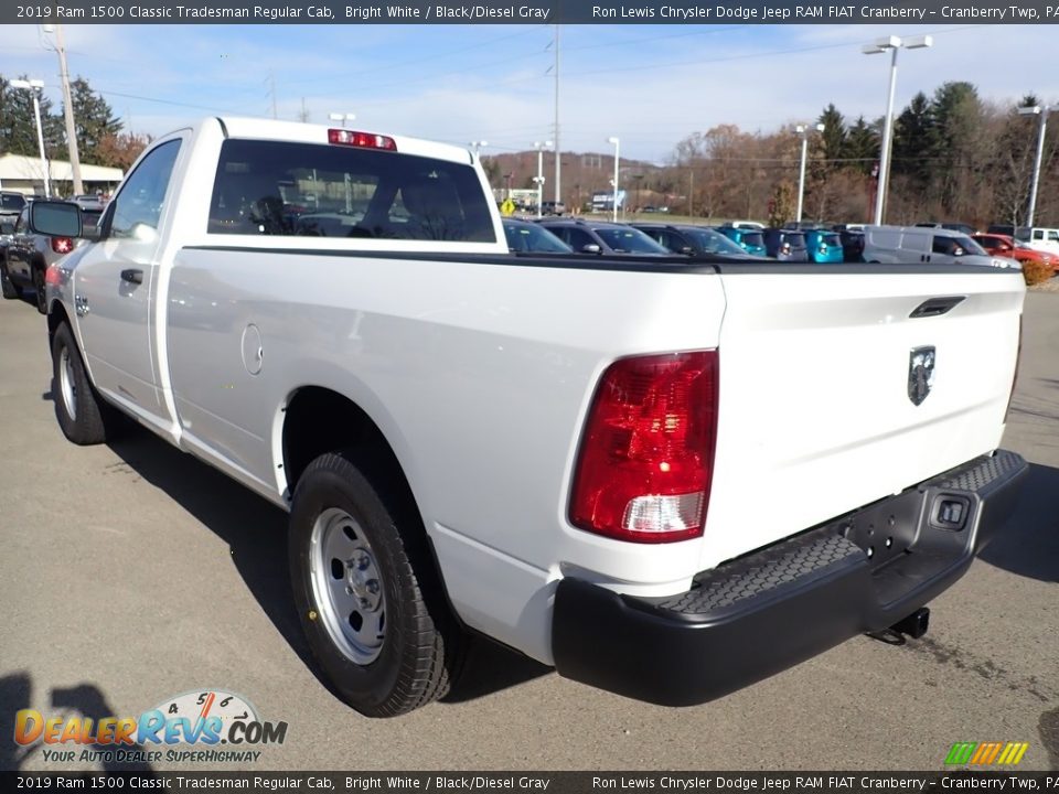 2019 Ram 1500 Classic Tradesman Regular Cab Bright White / Black/Diesel Gray Photo #3