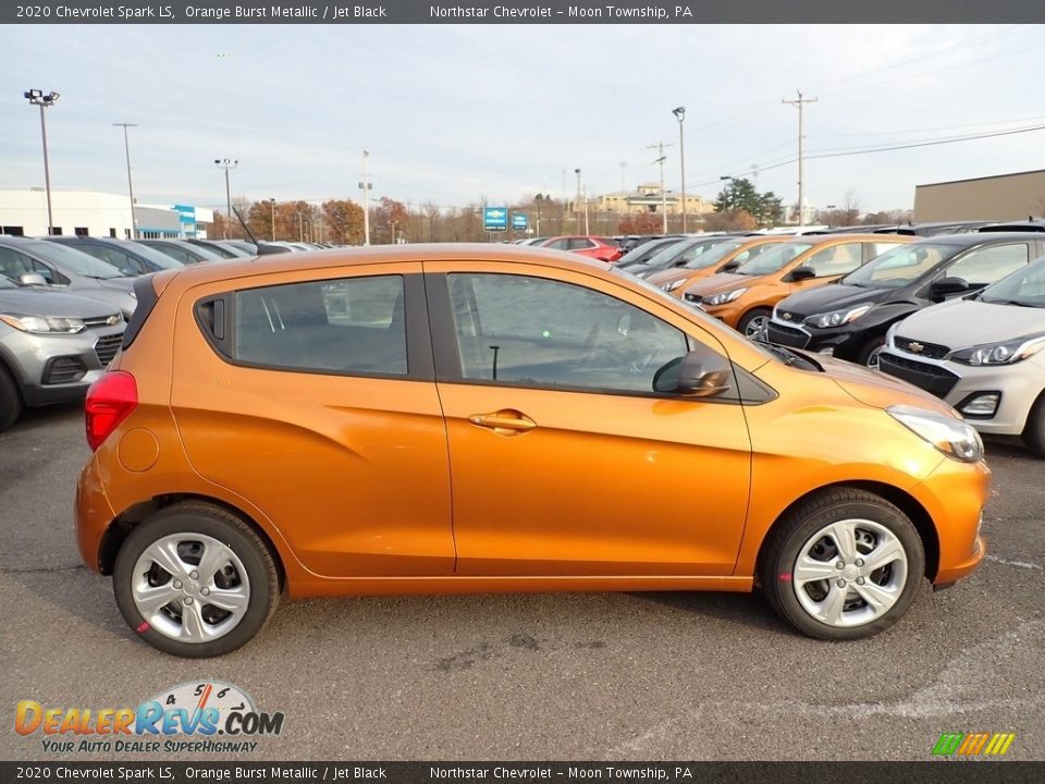 2020 Chevrolet Spark LS Orange Burst Metallic / Jet Black Photo #6