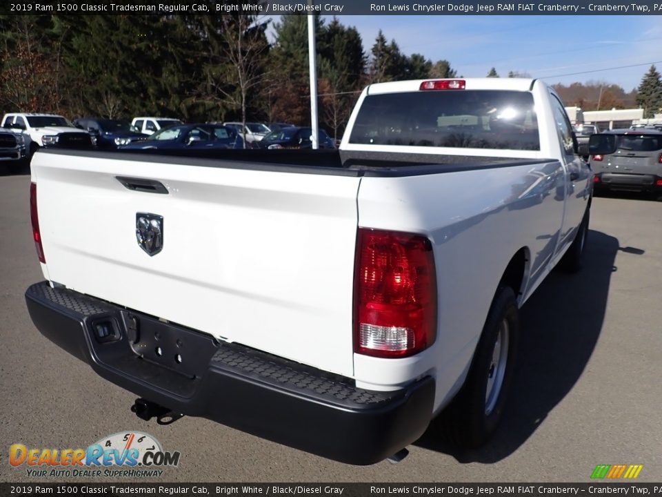 2019 Ram 1500 Classic Tradesman Regular Cab Bright White / Black/Diesel Gray Photo #5