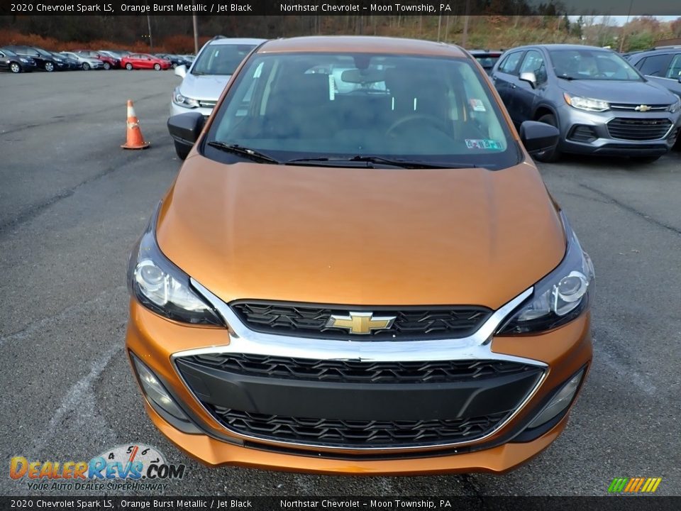 2020 Chevrolet Spark LS Orange Burst Metallic / Jet Black Photo #8