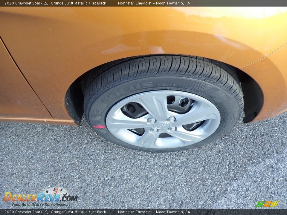 2020 Chevrolet Spark LS Orange Burst Metallic / Jet Black Photo #9