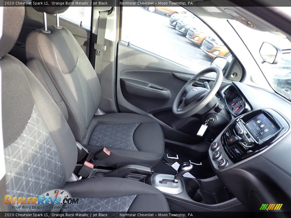 2020 Chevrolet Spark LS Orange Burst Metallic / Jet Black Photo #10