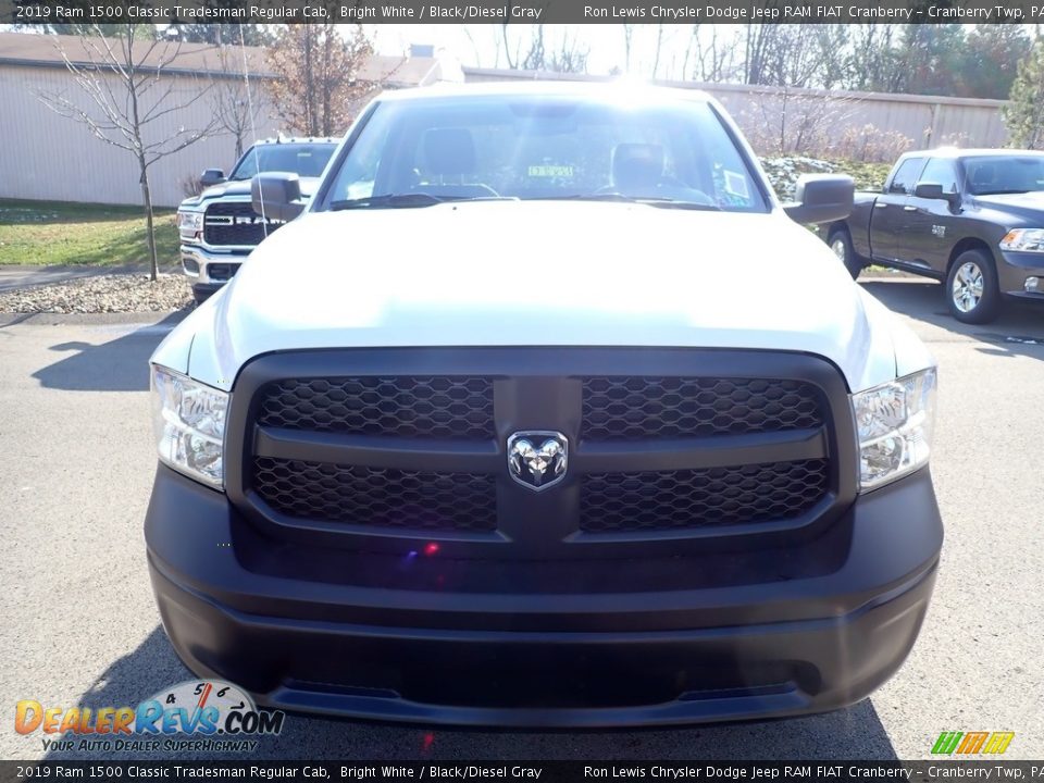 2019 Ram 1500 Classic Tradesman Regular Cab Bright White / Black/Diesel Gray Photo #8