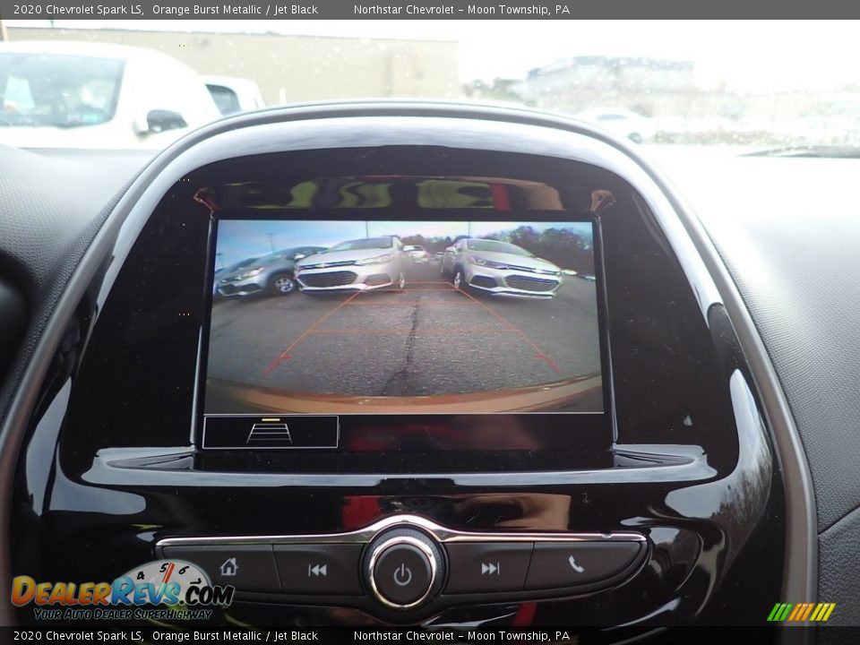 2020 Chevrolet Spark LS Orange Burst Metallic / Jet Black Photo #18