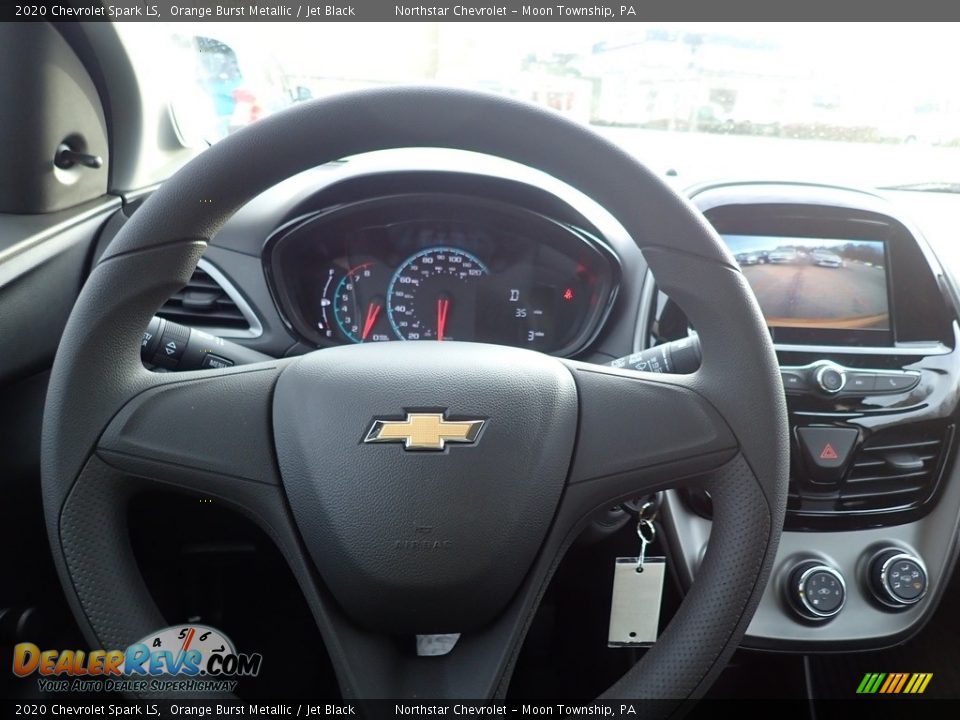 2020 Chevrolet Spark LS Orange Burst Metallic / Jet Black Photo #19