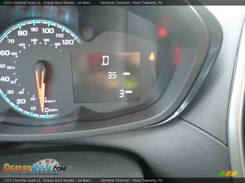 2020 Chevrolet Spark LS Orange Burst Metallic / Jet Black Photo #20