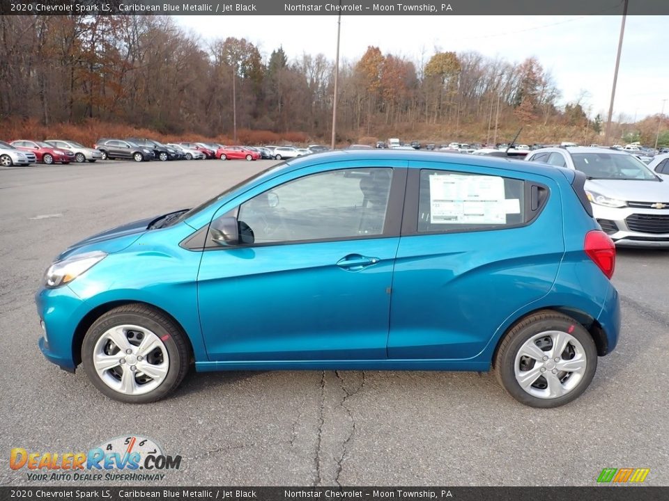 Caribbean Blue Metallic 2020 Chevrolet Spark LS Photo #2