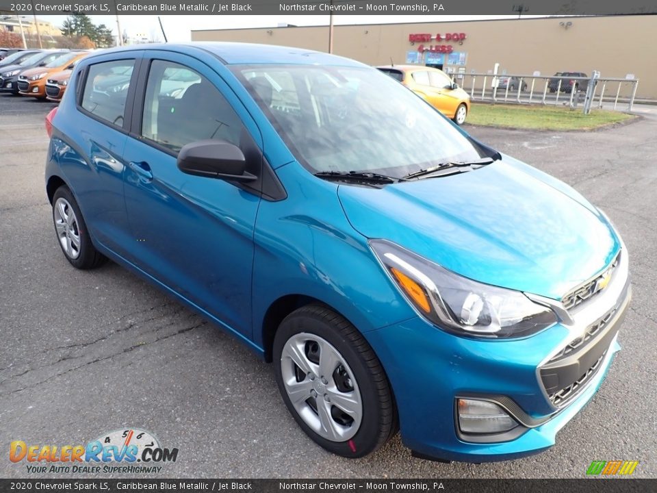 Caribbean Blue Metallic 2020 Chevrolet Spark LS Photo #7