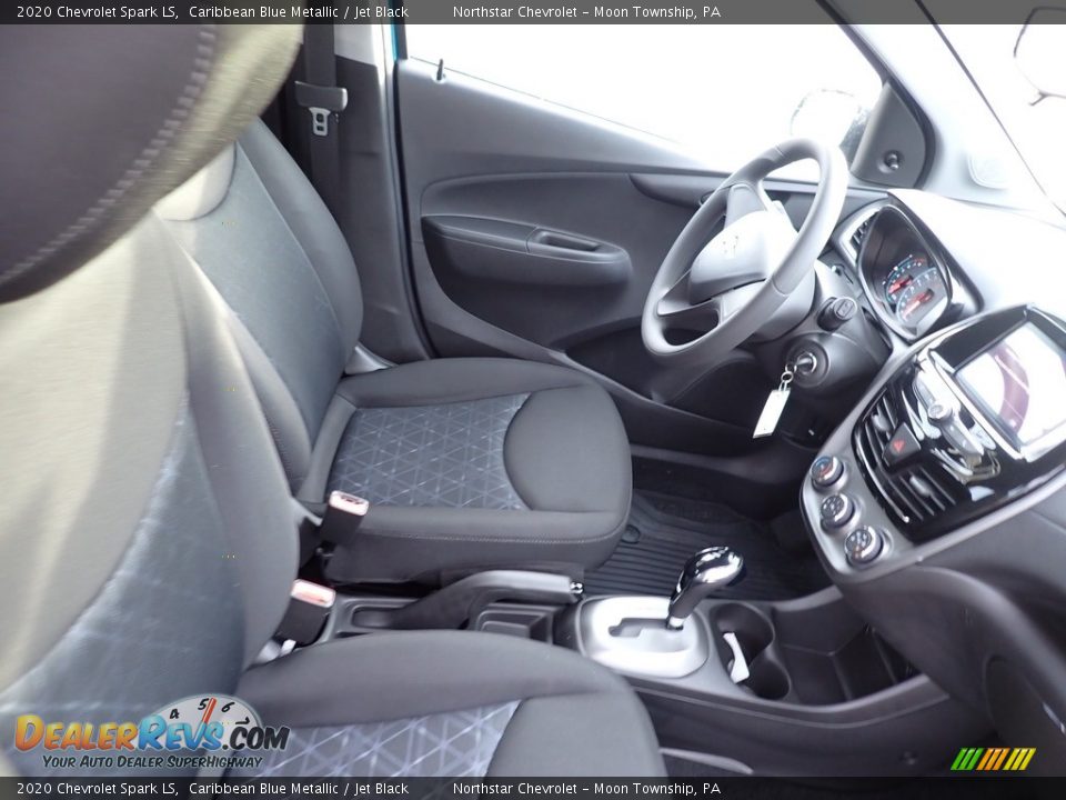 2020 Chevrolet Spark LS Caribbean Blue Metallic / Jet Black Photo #10