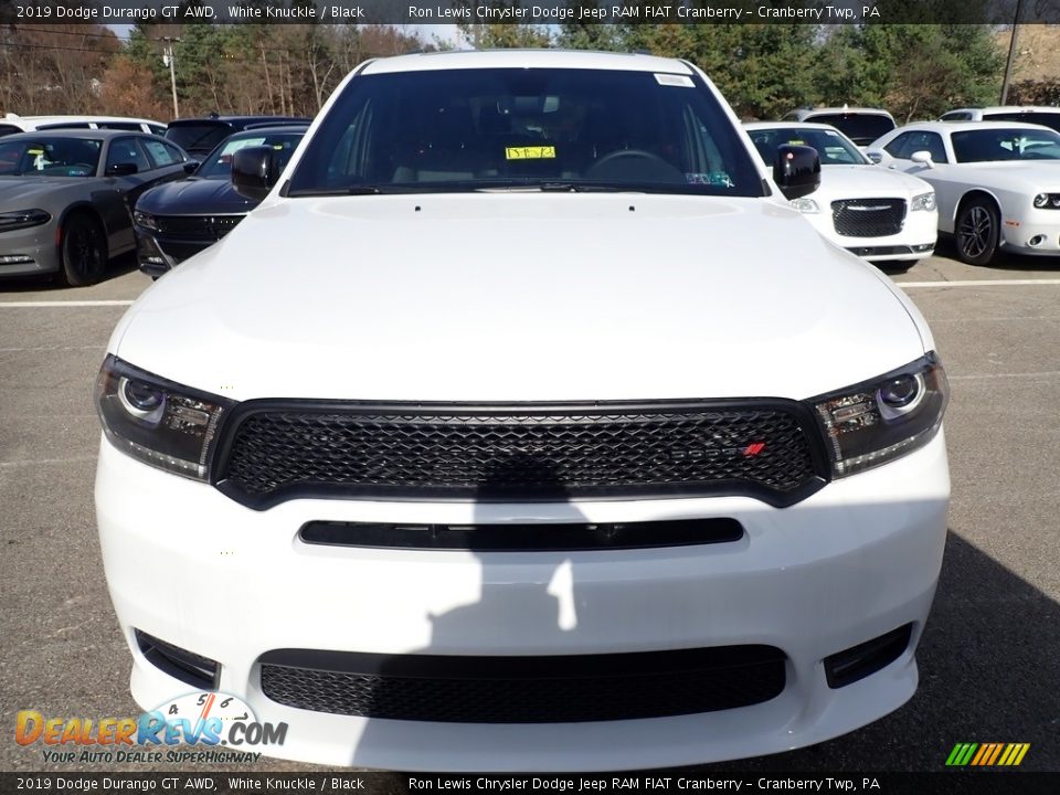 2019 Dodge Durango GT AWD White Knuckle / Black Photo #8