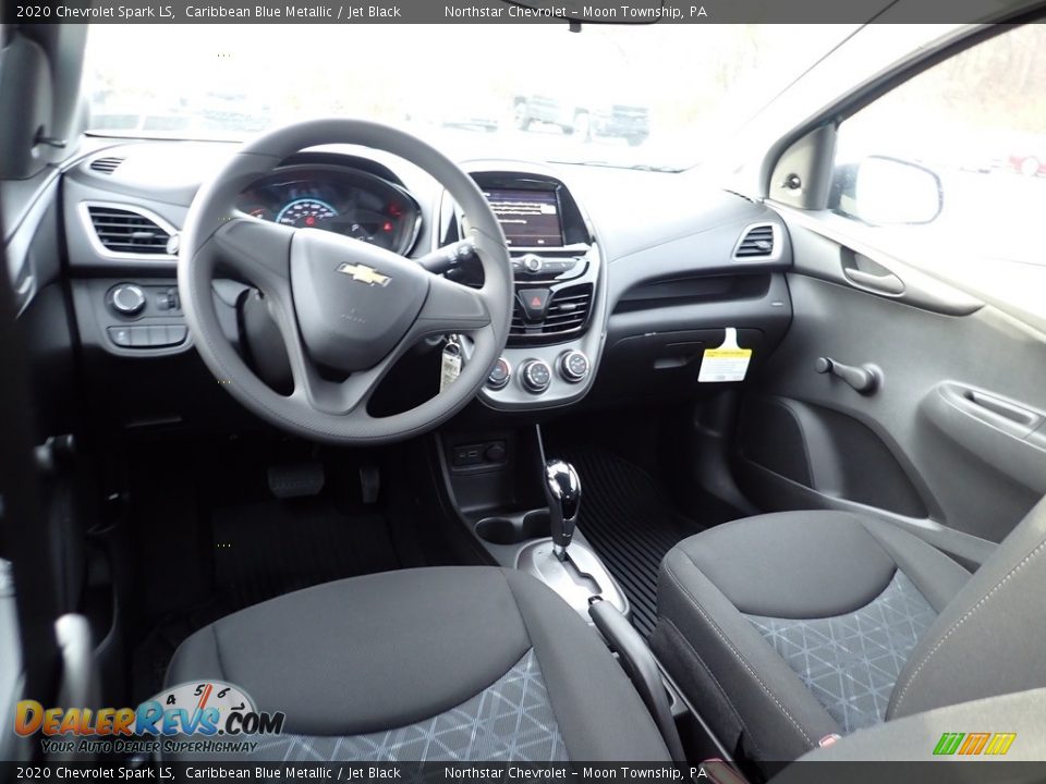 Jet Black Interior - 2020 Chevrolet Spark LS Photo #13