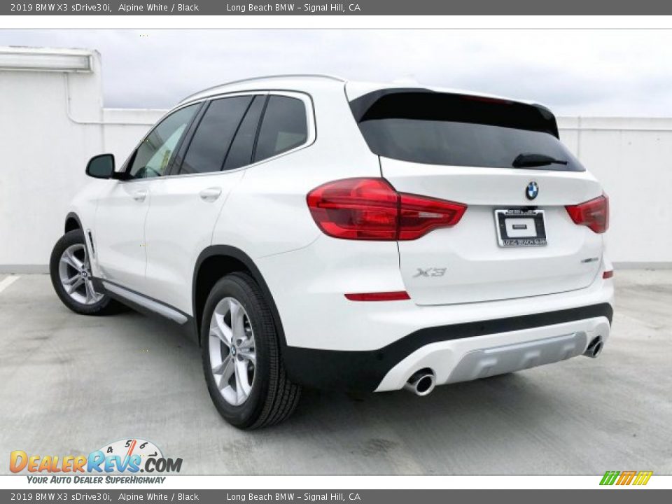 2019 BMW X3 sDrive30i Alpine White / Black Photo #2