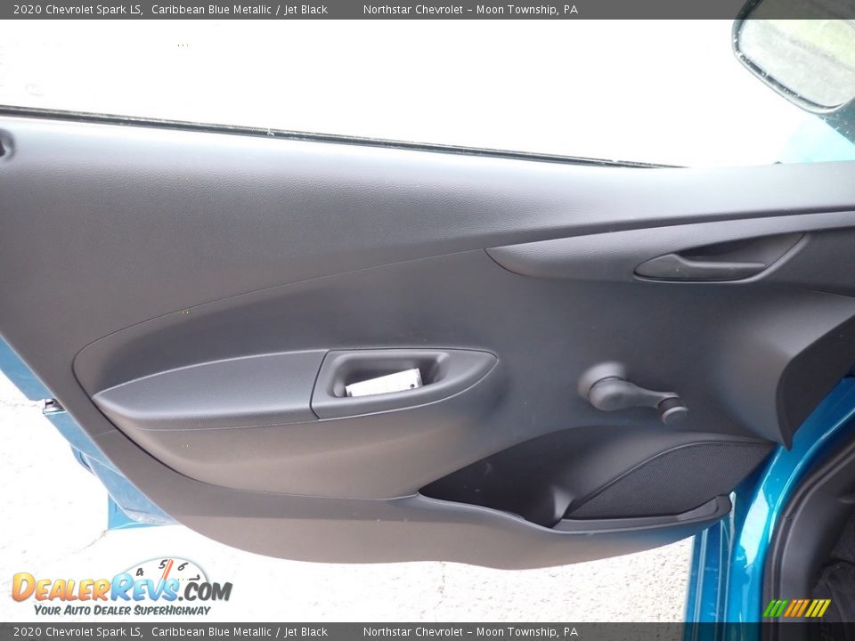 2020 Chevrolet Spark LS Caribbean Blue Metallic / Jet Black Photo #14