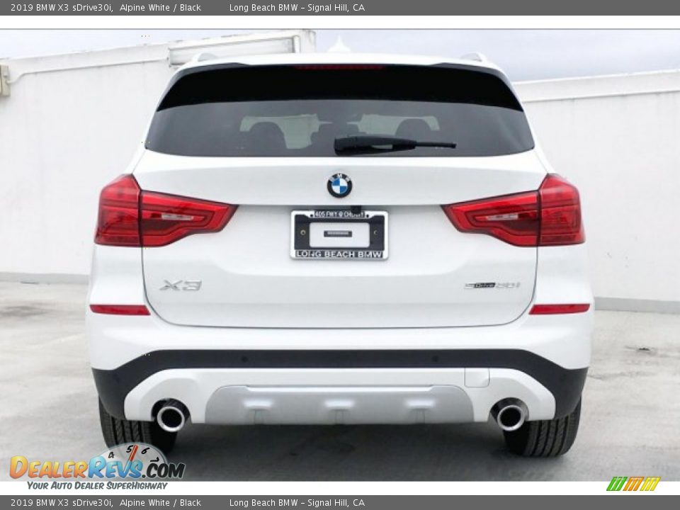2019 BMW X3 sDrive30i Alpine White / Black Photo #3