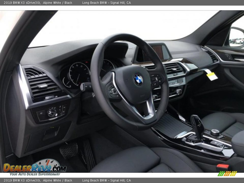 2019 BMW X3 sDrive30i Alpine White / Black Photo #4