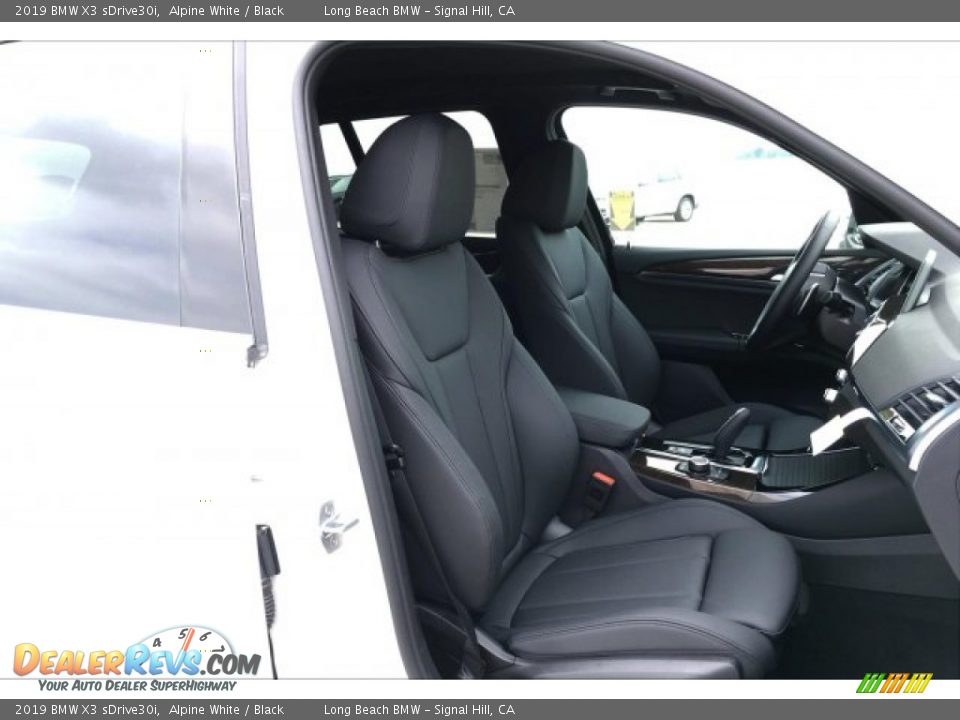 2019 BMW X3 sDrive30i Alpine White / Black Photo #7