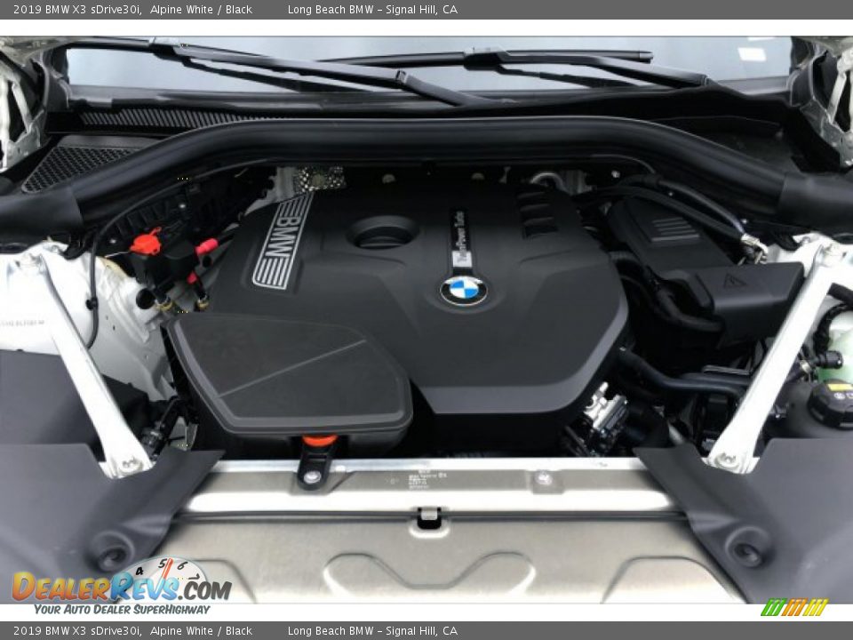 2019 BMW X3 sDrive30i Alpine White / Black Photo #8