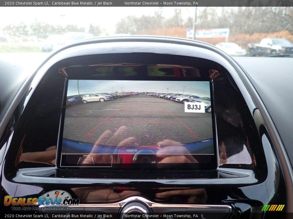 2020 Chevrolet Spark LS Caribbean Blue Metallic / Jet Black Photo #18
