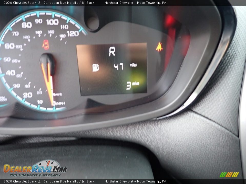 2020 Chevrolet Spark LS Caribbean Blue Metallic / Jet Black Photo #19