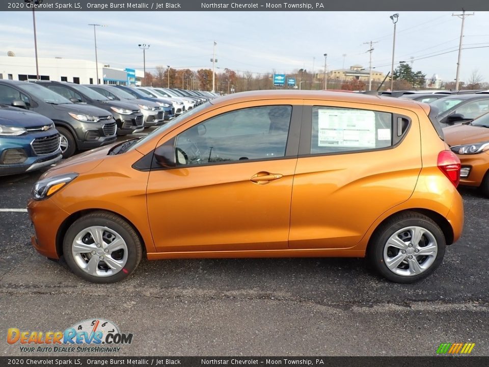 Orange Burst Metallic 2020 Chevrolet Spark LS Photo #2
