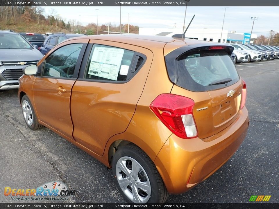 2020 Chevrolet Spark LS Orange Burst Metallic / Jet Black Photo #3