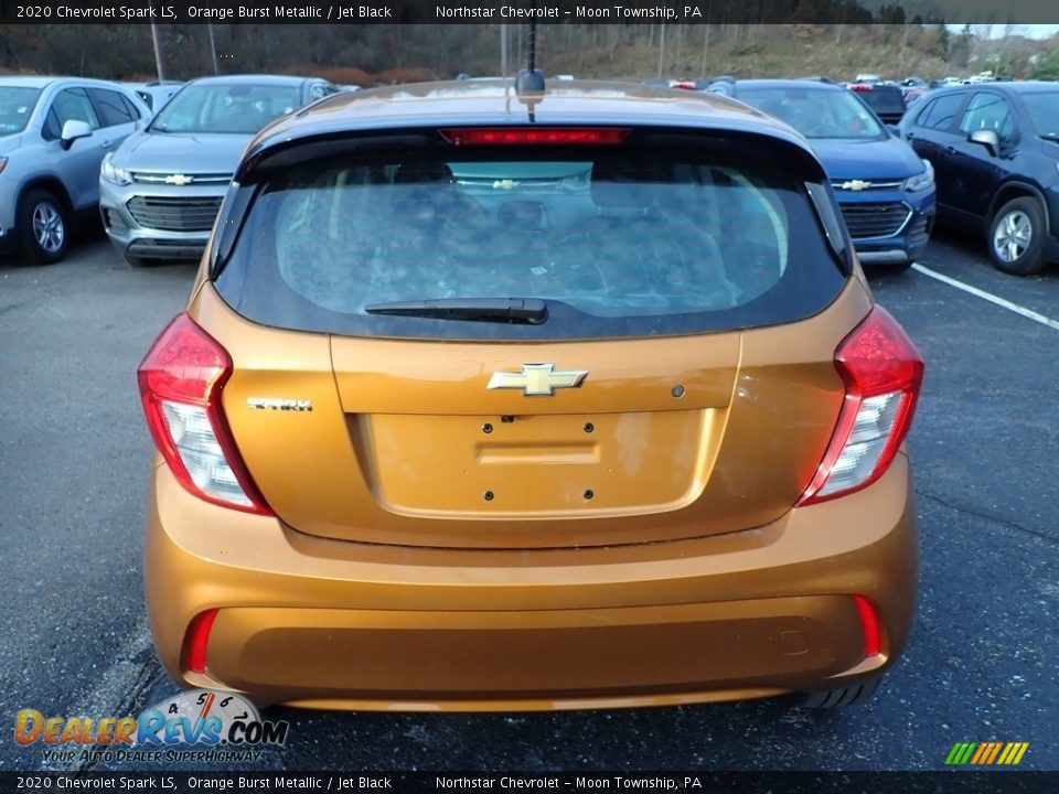 2020 Chevrolet Spark LS Orange Burst Metallic / Jet Black Photo #4