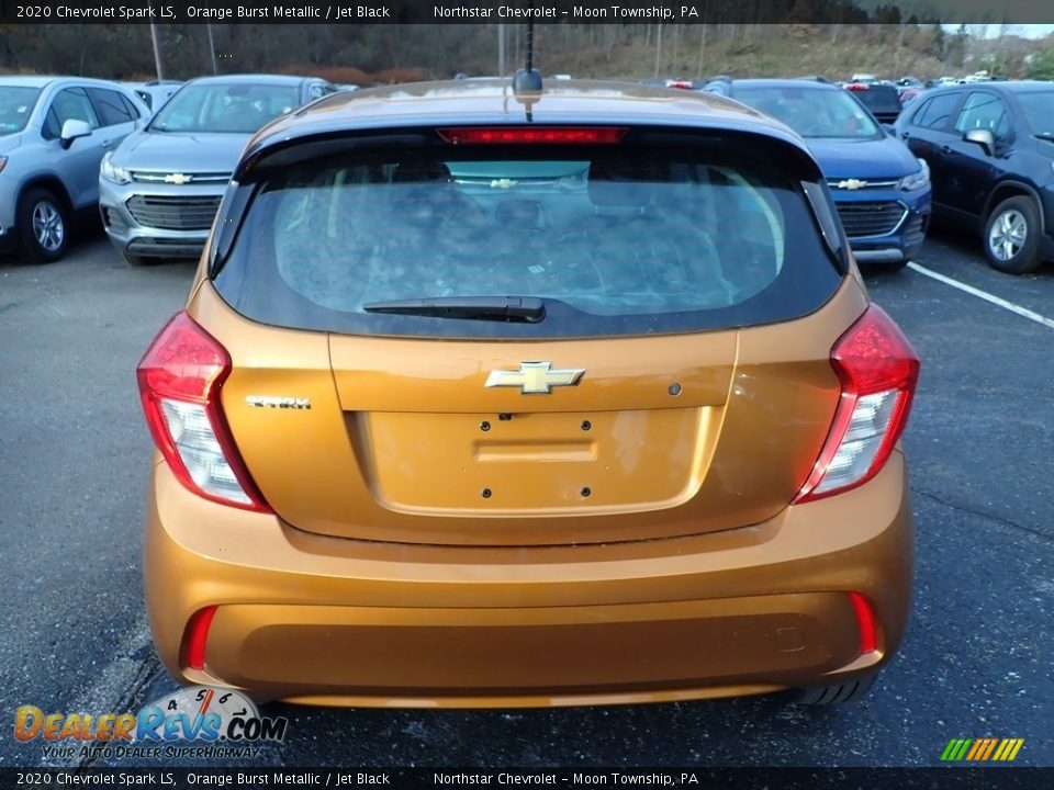 2020 Chevrolet Spark LS Orange Burst Metallic / Jet Black Photo #4