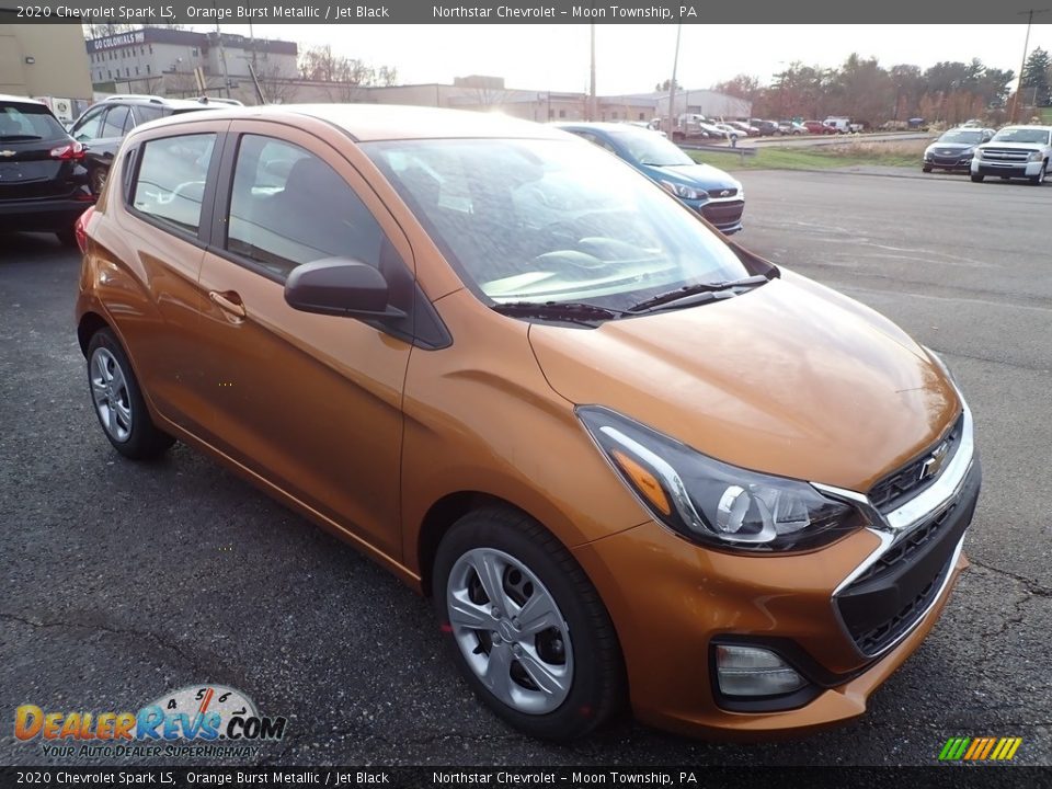 2020 Chevrolet Spark LS Orange Burst Metallic / Jet Black Photo #7