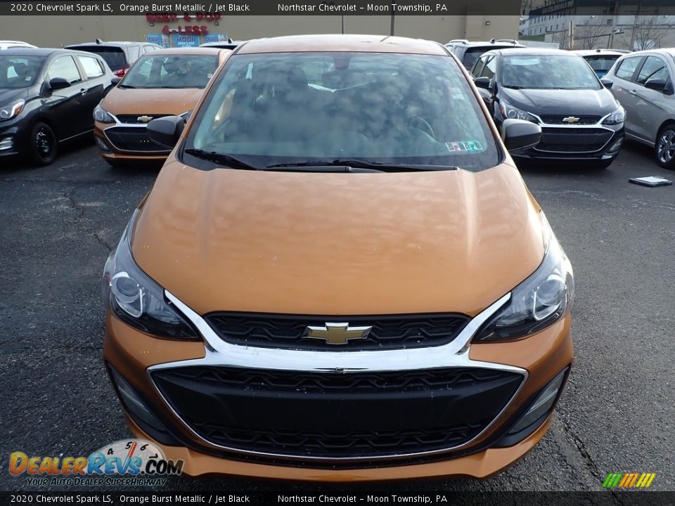 2020 Chevrolet Spark LS Orange Burst Metallic / Jet Black Photo #8