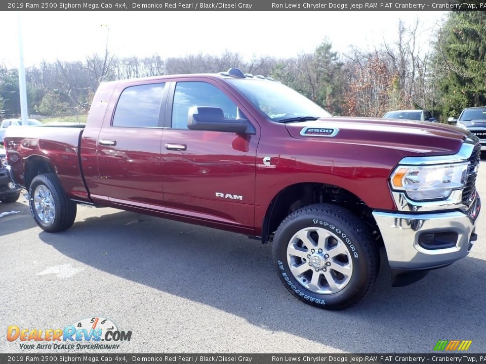 Front 3/4 View of 2019 Ram 2500 Bighorn Mega Cab 4x4 Photo #6