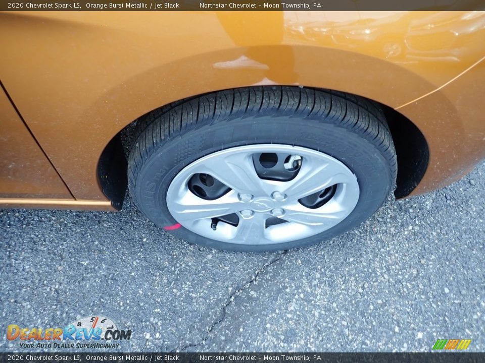 2020 Chevrolet Spark LS Orange Burst Metallic / Jet Black Photo #9
