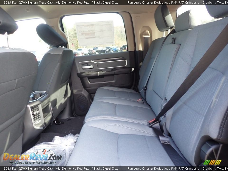 2019 Ram 2500 Bighorn Mega Cab 4x4 Delmonico Red Pearl / Black/Diesel Gray Photo #11
