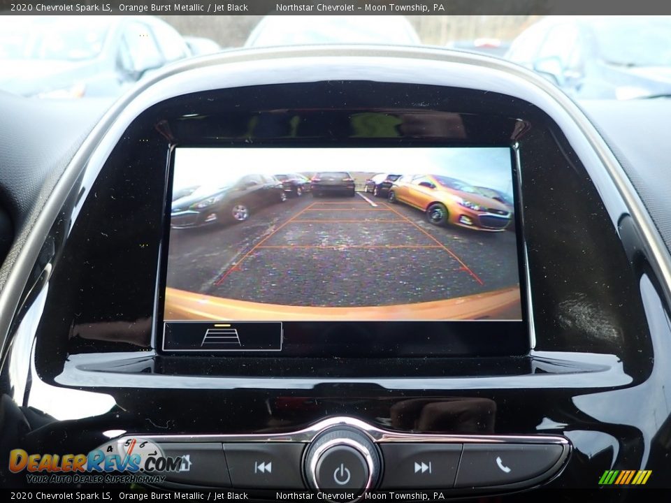2020 Chevrolet Spark LS Orange Burst Metallic / Jet Black Photo #18