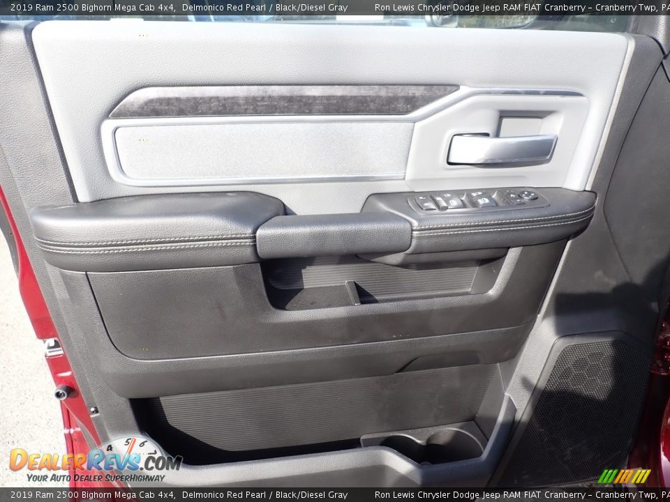 2019 Ram 2500 Bighorn Mega Cab 4x4 Delmonico Red Pearl / Black/Diesel Gray Photo #13