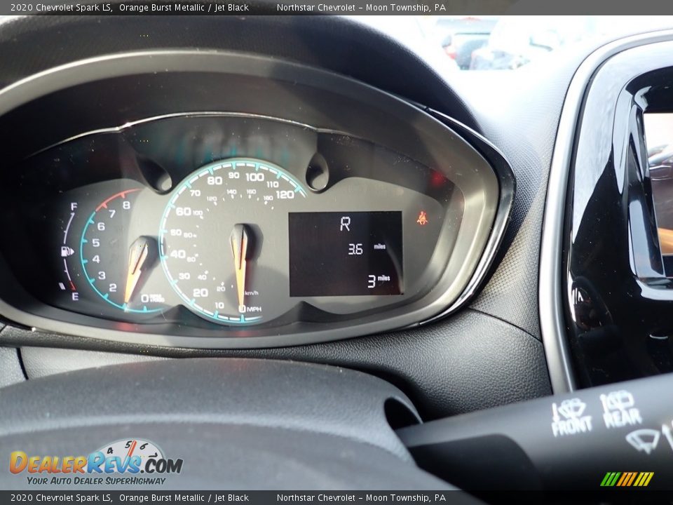 2020 Chevrolet Spark LS Orange Burst Metallic / Jet Black Photo #20