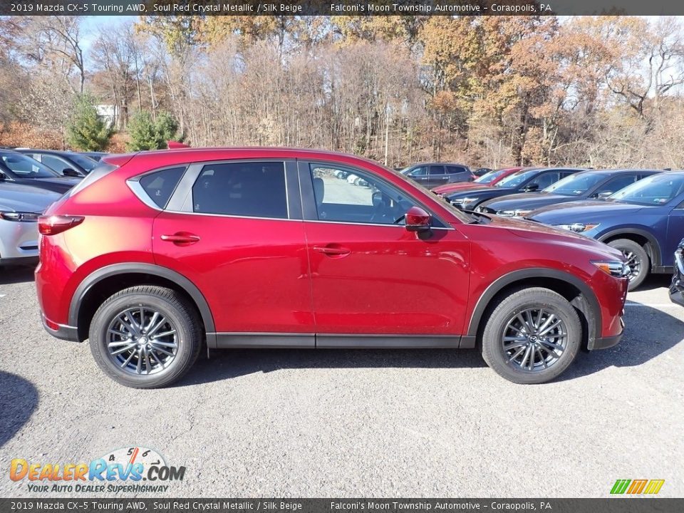 2019 Mazda CX-5 Touring AWD Soul Red Crystal Metallic / Silk Beige Photo #1