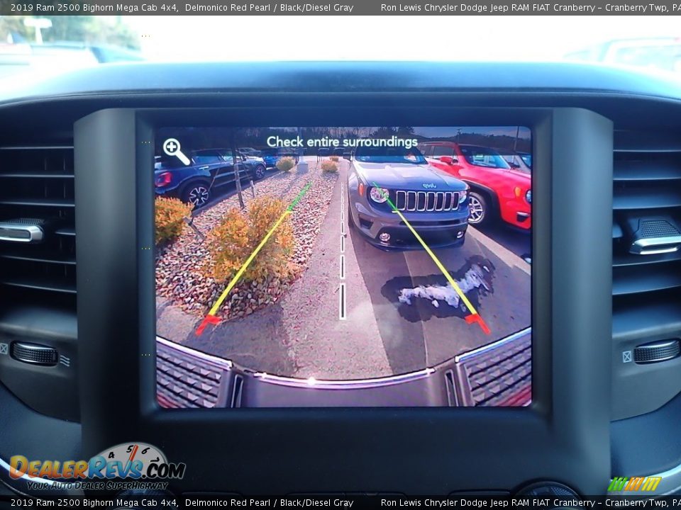 2019 Ram 2500 Bighorn Mega Cab 4x4 Delmonico Red Pearl / Black/Diesel Gray Photo #16