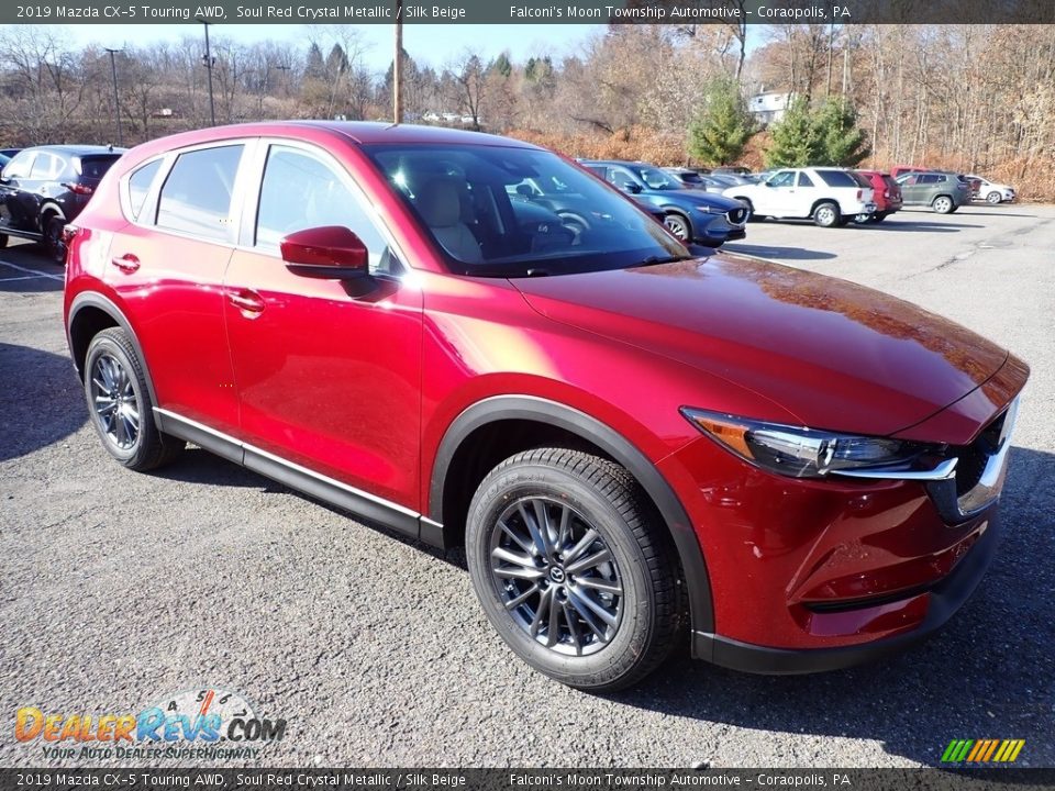Front 3/4 View of 2019 Mazda CX-5 Touring AWD Photo #3