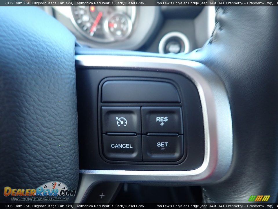 2019 Ram 2500 Bighorn Mega Cab 4x4 Delmonico Red Pearl / Black/Diesel Gray Photo #18