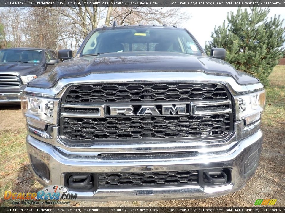2019 Ram 2500 Tradesman Crew Cab 4x4 Maximum Steel Metallic / Black/Diesel Gray Photo #8