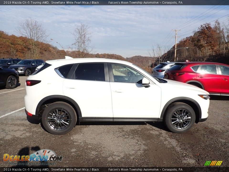 2019 Mazda CX-5 Touring AWD Snowflake White Pearl Mica / Black Photo #1