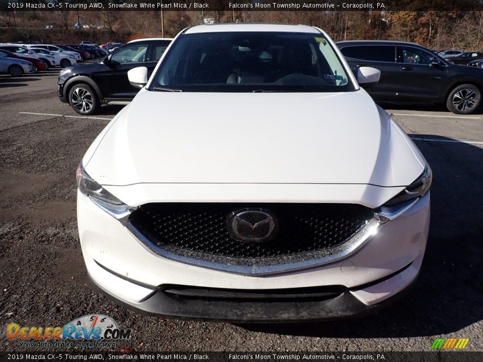 2019 Mazda CX-5 Touring AWD Snowflake White Pearl Mica / Black Photo #4
