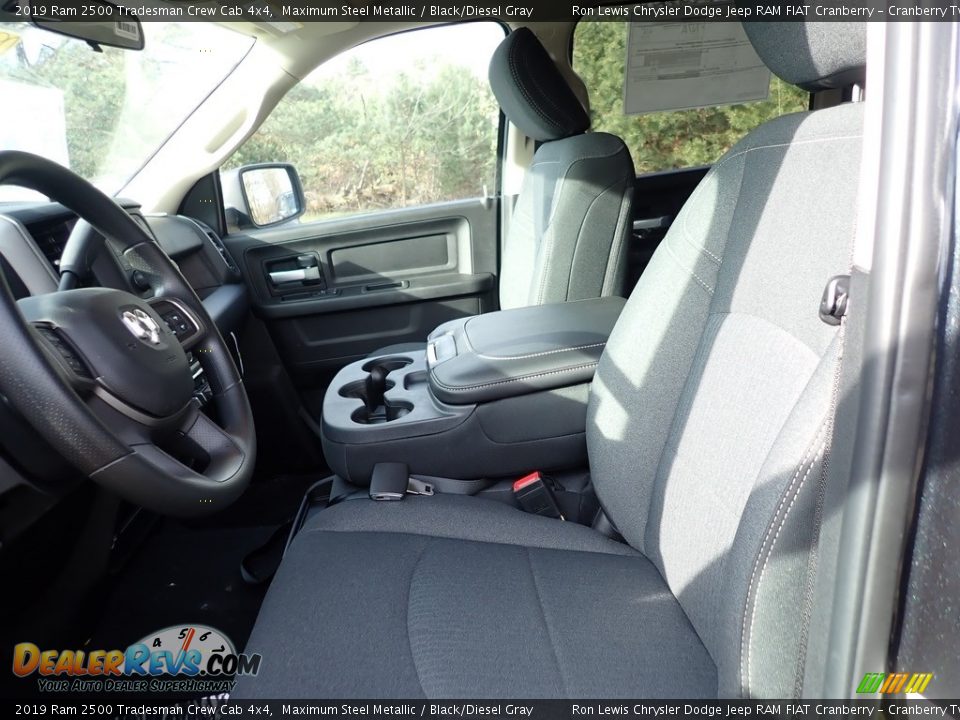 2019 Ram 2500 Tradesman Crew Cab 4x4 Maximum Steel Metallic / Black/Diesel Gray Photo #13