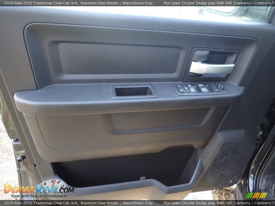 2019 Ram 2500 Tradesman Crew Cab 4x4 Maximum Steel Metallic / Black/Diesel Gray Photo #14