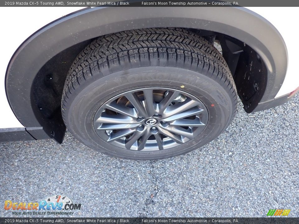 2019 Mazda CX-5 Touring AWD Snowflake White Pearl Mica / Black Photo #7
