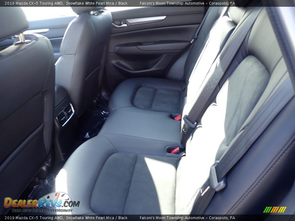 2019 Mazda CX-5 Touring AWD Snowflake White Pearl Mica / Black Photo #8